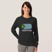 Coole vlag van Vancouver 1 T-shirt (Voorkant volledig)
