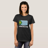 Coole vlag van Vancouver 1 T-shirt (Voorkant volledig)