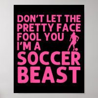 Coole Voetbal Kunst Voor Vrouwen Tiener Meisjes Ke