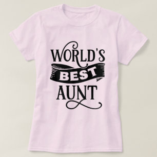 Coole wereld beste tante van de baby t-shirt