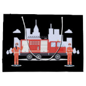 coole werkgroep brandweerman groot cadeauzakje (Achterkant)