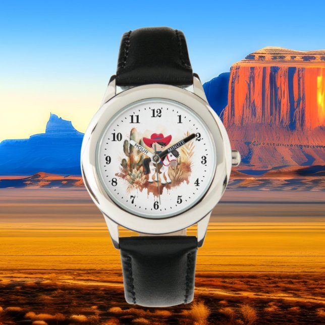 coole Westerne cowboyliefhebbers Horloge (Creator heeft geüpload)
