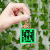 coole wiskunde leraar sleutelhanger (Hand)
