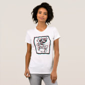 coole wolf t-shirt (Voorkant volledig)