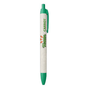 Coole Wortel Squad Zwarte Inkt Pen