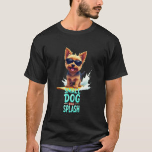 Coole Yorkshire Terrier Surfhond T-shirt