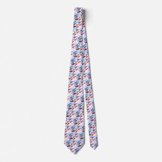 Coole Yule Sneeuwman Knoop Stropdas (Voorkant)