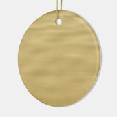 Coole zandstrandleer keramisch ornament (Links)