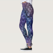 coole zeemeermin glitter blauwe groene watereenhoo leggings (Links)