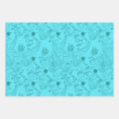 coole zestrand party Wrapping Paper Sheets  (Voorkant 2)