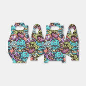 coole zombie Halloween party Bedankdoosjes (Uitgevouwen)