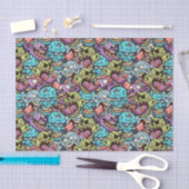 coole zombie Halloween party Tissuepapier (Craft)