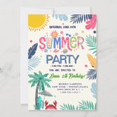 COOLE Zomerfeest Kaart (Voorkant)