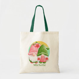 coole zomergnomen voegen naammeisjes toe tote bag