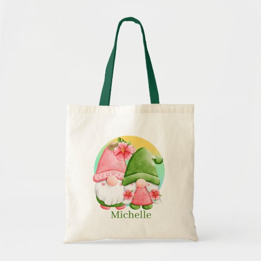 coole zomergnomen voegen naammeisjes toe tote bag (Voorkant)