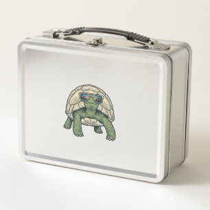 Coole zonnebril schildpad vintage vector ontwerp_1