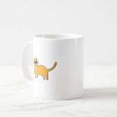 Coole zonnebrilkat koffiemok (Voorkant links)