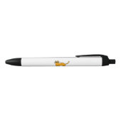 Coole zonnebrilkat zwarte inkt pen (Bovenkant)