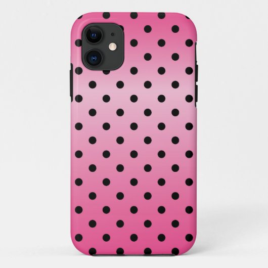 coole zwarte haarpunten in draairoze Case-Mate iPhone case (Achterkant)