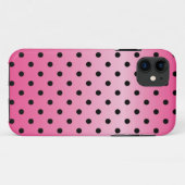 coole zwarte haarpunten in draairoze Case-Mate iPhone case (Achterkant (horizontaal))