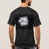 coole zwarte spiffie t-shirt (Achterkant)