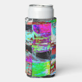 Cooler – Abstract Grid (Seltzer Achterkant)