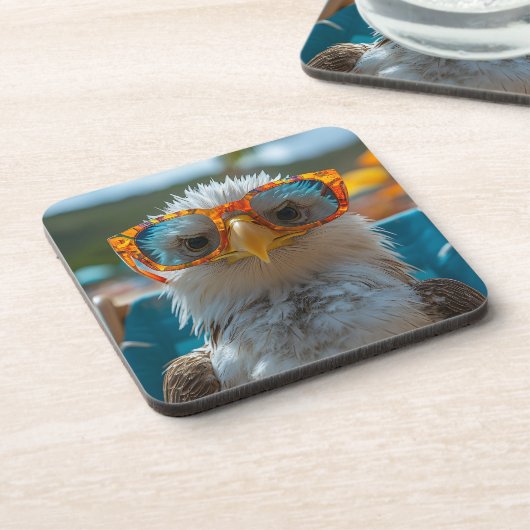 Cooler Adler Bier Onderzetter (Linkerzijde)