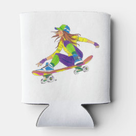 Cooler Girl Skateboarder