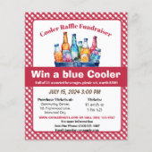 COOLER RAFFLE FUNDRAISER FLYER (Voorkant)