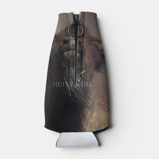 Cooler, Refreshing, Beer Koozie  (Achterkant)