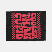 Cooler Than Cud Cute Valentine's Day Kids Boys Gir Fleece Deken (Voorkant (Horizontaal))