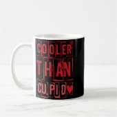 Cooler Than Cud Cute Valentine's Day Kids Boys Gir Koffiemok (Links)