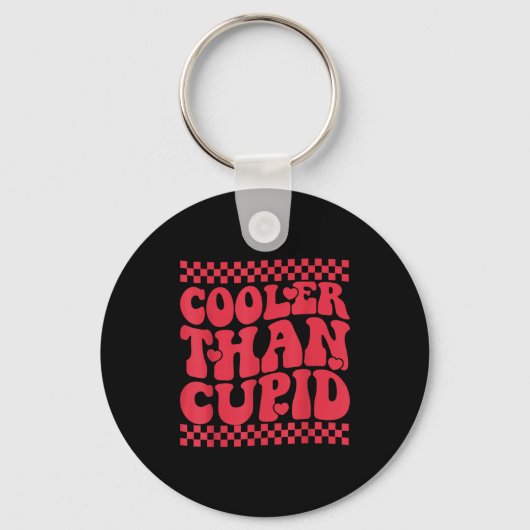 Cooler Than Cud Cute Valentine's Day Kids Boys Gir Sleutelhanger (Voorkant)