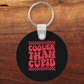 Cooler Than Cud Cute Valentine's Day Kids Boys Gir Sleutelhanger (Voorkant)