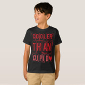 Cooler Than Cud Cute Valentine's Day Kids Boys Gir T-shirt (Voorkant volledig)