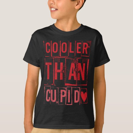 Cooler Than Cud Cute Valentine's Day Kids Boys Gir T-shirt (Voorkant)