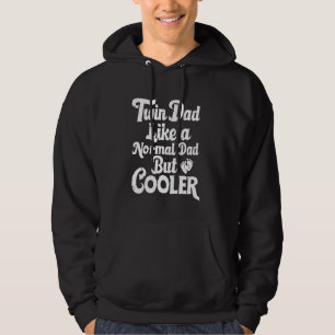Cooler Twin Dad Novelty Funny Daddy Humor Vader's Hoodie