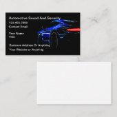 Coolest Automotive Audio And Security Visitekaartje (Voorkant / Achterkant)