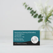 Coolest Automotive Car Painting Visitekaartje (Staand voorkant)