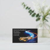 Coolest Automotive Services Visitekaartjes (Staand voorkant)