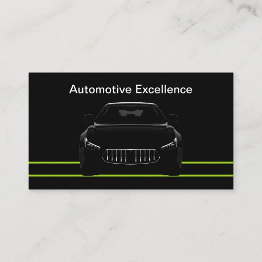 Coolest Automotive Unique Visitekaartjes Design (Voorkant)