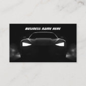 Coolest Automotive Visitekaartjes Sjabloon (Voorkant)