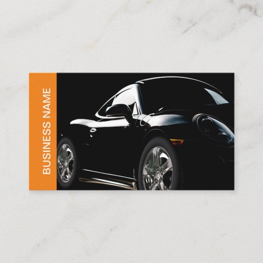 Coolest Automotive Visitekaartjes Sjabloon (Voorkant)