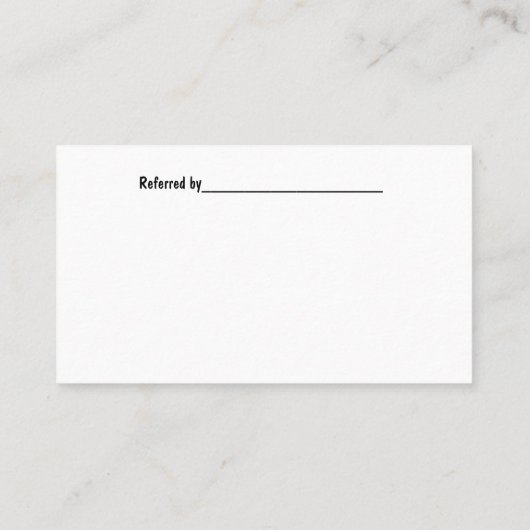 Coolest Bartender For Hire Theme Visitekaartje (Achterkant)