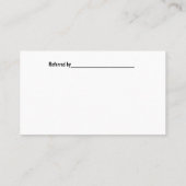 Coolest Bartender For Hire Theme Visitekaartje (Achterkant)