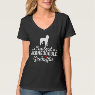 Coolest BERNEDOODLE Opa Grappige Hond Opa Pet T-shirt