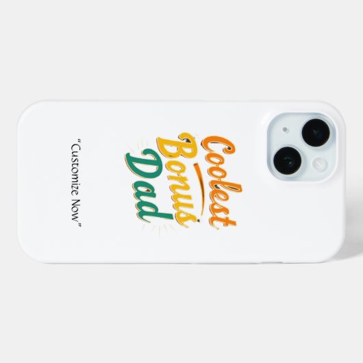 Coolest Bonus Pap Telefoonhoesje – Cool Pap Gift Case-Mate iPhone Case (Achterkant (horizontaal))