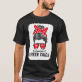 Coolest Cheer Coach Assistant Cheering Coaching Li T-shirt (Voorkant)