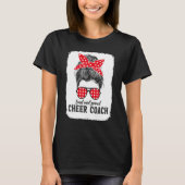 Coolest Cheer Coach Assistant Cheering Coaching Li T-shirt (Voorkant)