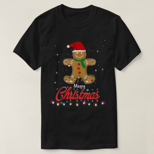 Coolest Cookie in the Christmas Batch T-shirt (Design voorkant)